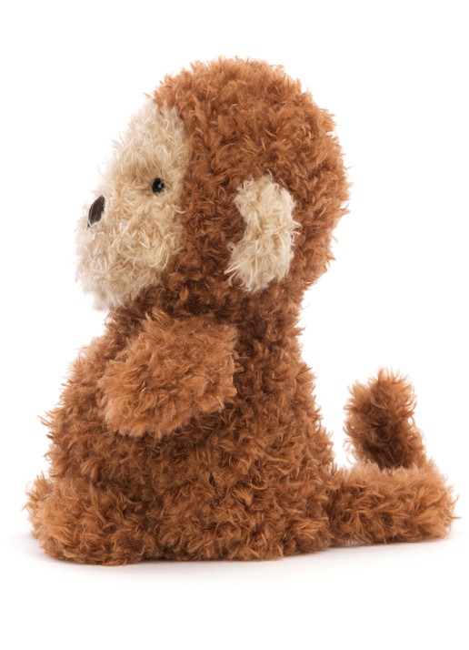 Jellycat Little Monkey knuffel 18 cm  - detail 2 multicolor
