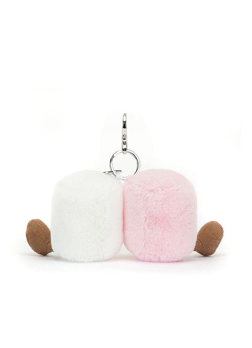 Jellycat Marschmallow Bag sleutelhanger 15 cm - detail 4 multicolor