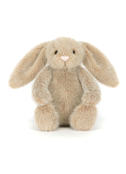 Jellycat Oat Flufflet Bunny knuffel 18 cm  - detail 2 multicolor