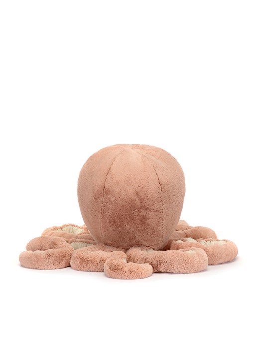 Jellycat Odell Octopus knuffel 140 cm - detail 3 oudroze