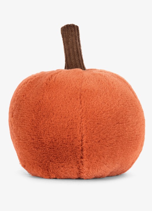 Jellycat Ooky Jack O Lantern knuffel 10 cm  - achterkant 4 orange