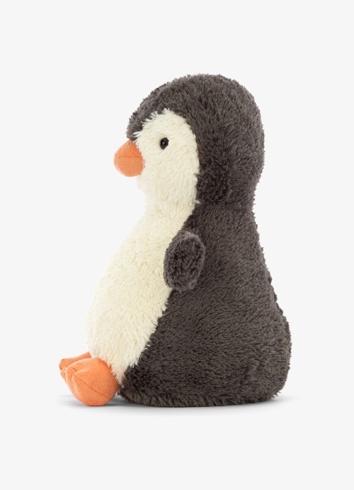 Jellycat Peanut Penguin knuffel 24 cm - detail 2 antraciet