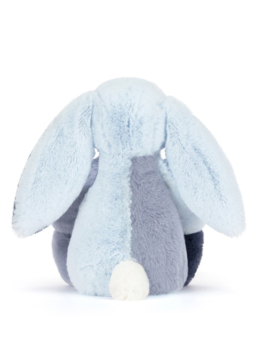 Jellycat Puddlesea Bunny knuffel 23 cm - achterkant 8 multicolor