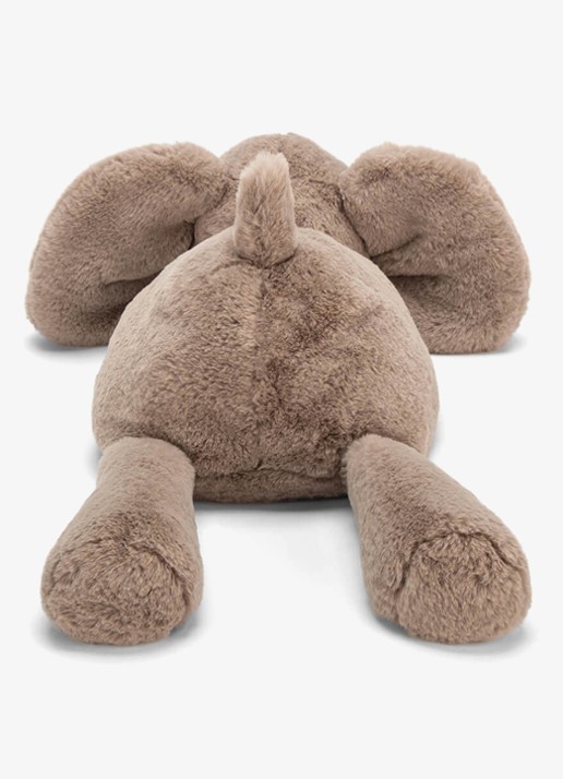 Jellycat Smudge Elephant knuffel 13 cm - achterkant 3 grijs