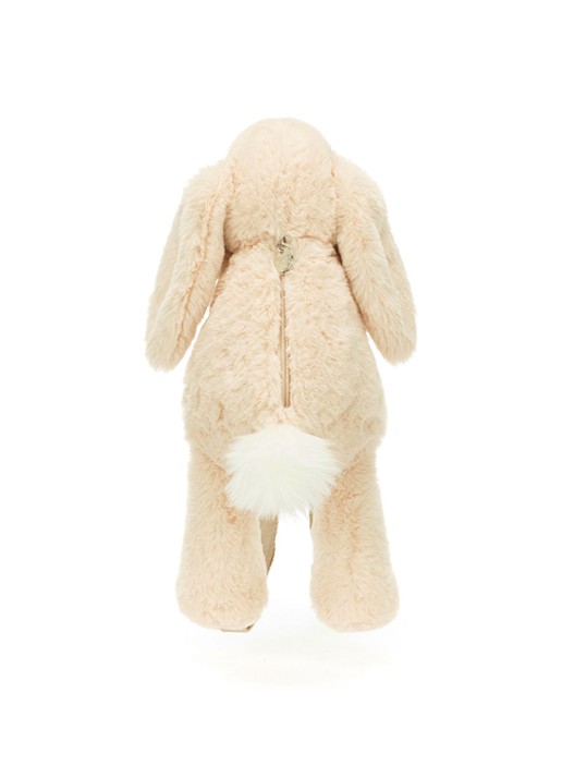 Jellycat Smudge Rabbit knuffelrugzak 43 cm - detail 2 multicolor