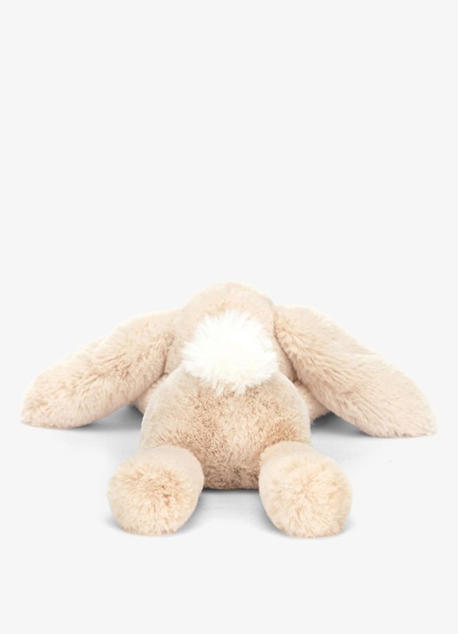 Jellycat Smudge Rabbit Tiny knuffel  - achterkant 4 gebroken wit