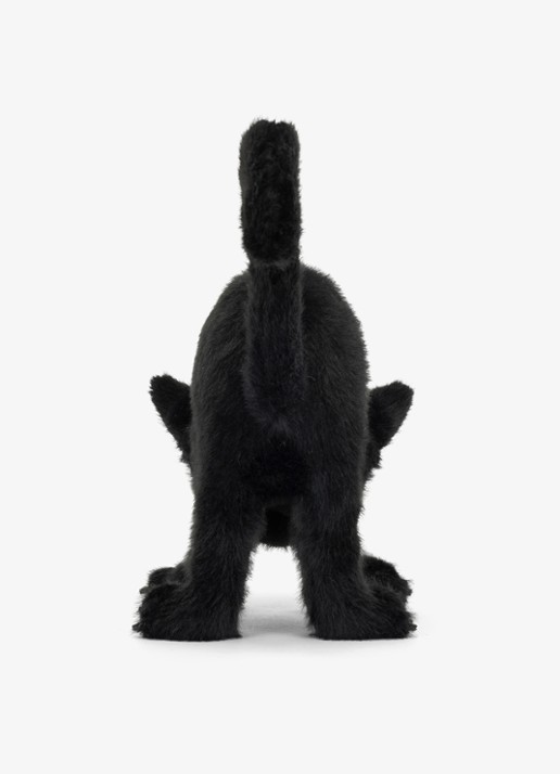 Jellycat Spookipaws Cat knuffel 20 cm  - achterkant 3 zwart