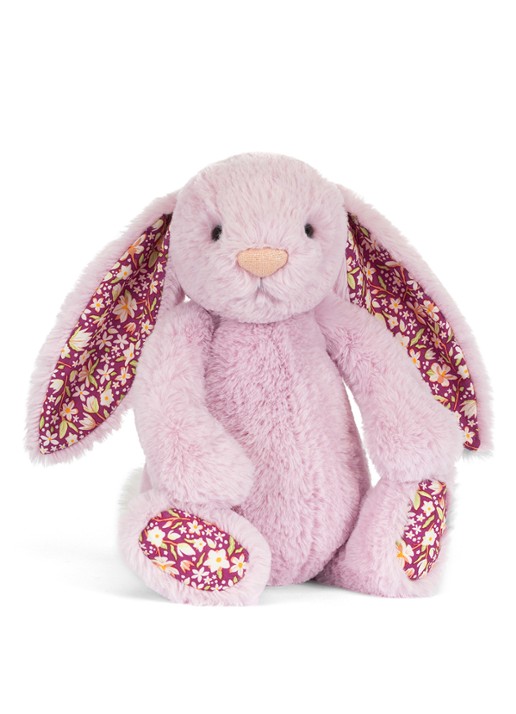 Jellycat Thistlepop Blossom Luxe Bunny knuffel 31 cm  - voorkant multicolor