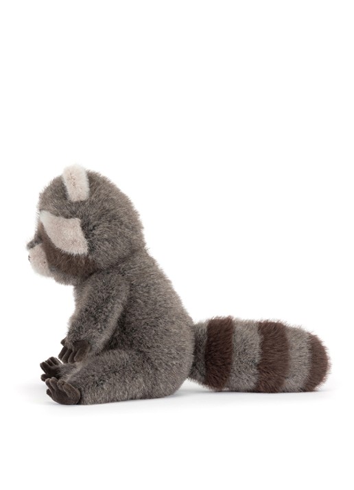 Jellycat Trixiwoo Raccoon knuffel 24 cm - detail 3 beige