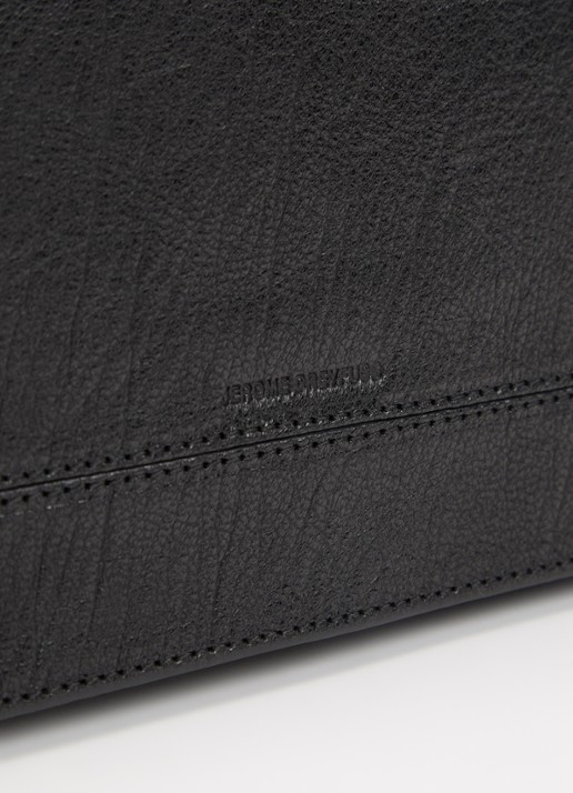 Jérôme Dreyfuss Bobi crossbodytas van geitenleer - detail 6 zwart