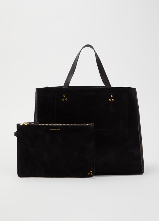 Jérôme Dreyfuss Leon M shopper van kalfssuède