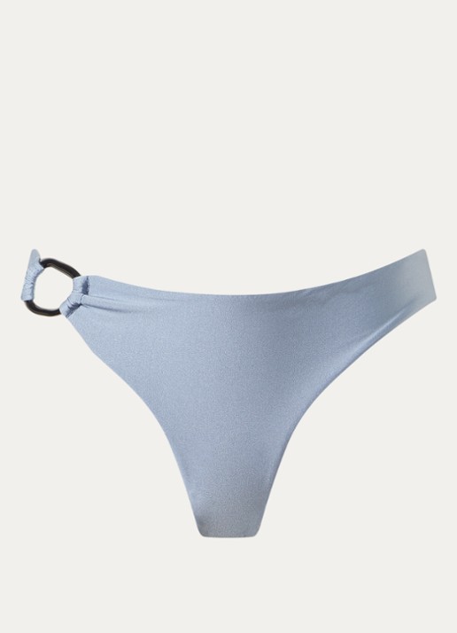 JETS Australia Bikinislip met lurex - voorkant 2 staalblauw