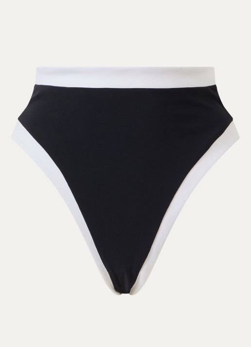 JETS Australia High waisted hipster bikinislip - voorkant 2 zwart