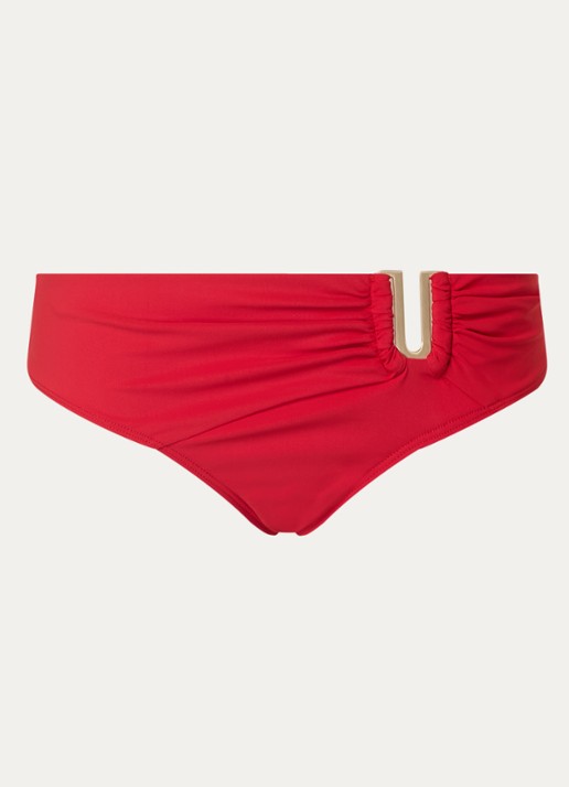 JETS Australia Jetset bikinislip met cut-out detail - voorkant 2 rood