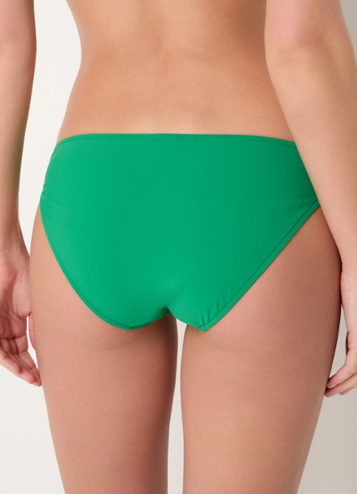 JETS Australia Jetset bikinislip met geknoopt detail - achterkant groen