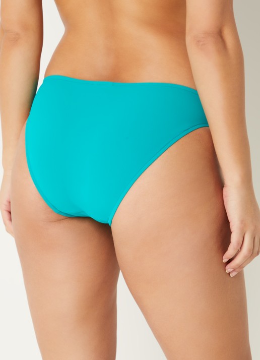 JETS Australia Jetset bikinislip met geknoopt detail - achterkant zeegroen