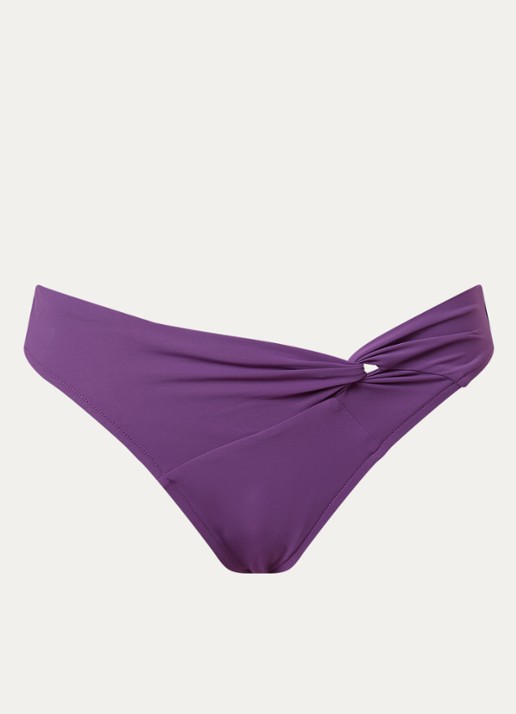 JETS Australia Jetset bikinislip met geknoopt detail - voorkant paars