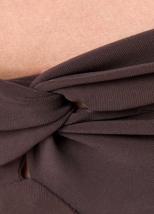 JETS Australia Jetset bikinislip - detail 4 donkerbruin