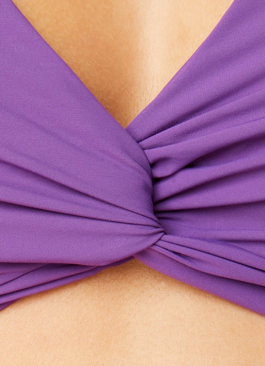 JETS Australia Jetset halter bikinitop met uitneembare vulling - detail 5 paars