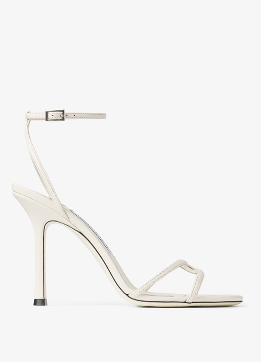 Jimmy Choo 1998 Leo 100 sandalette van lamsleer