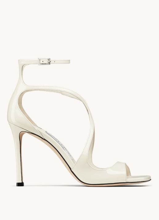 Jimmy Choo Azia 95 sandalette van lakleer
