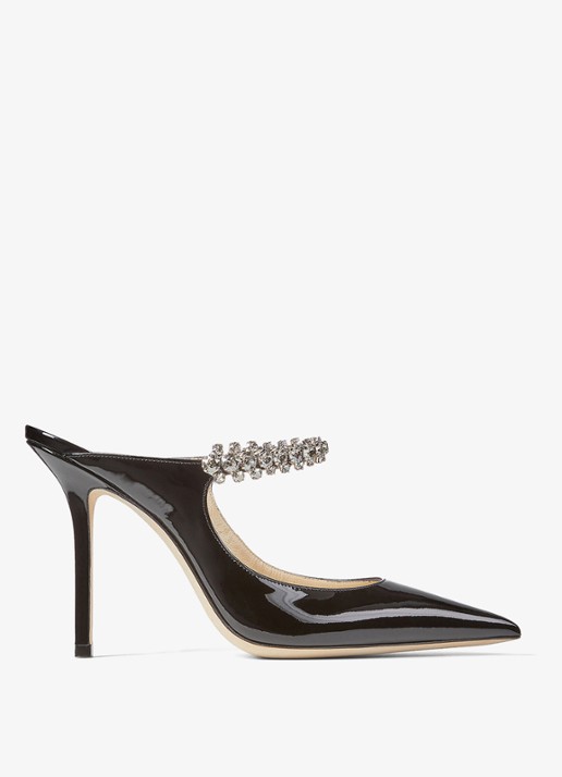 Jimmy Choo Bing muiltje van kalfsleer met lakfinish