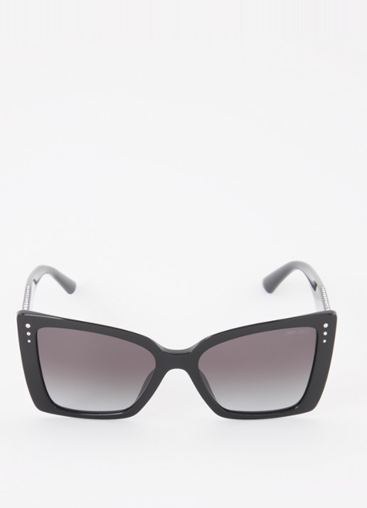 Jimmy Choo Butterfly zonnebril JC5001B - detail 3 zwart