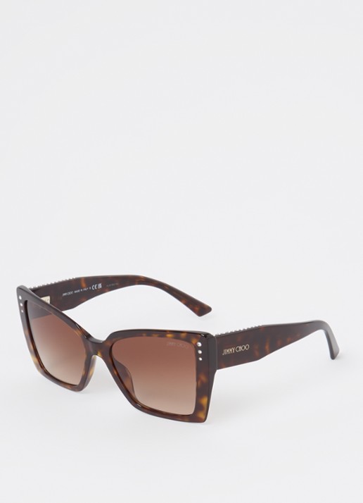 Jimmy Choo Butterfly zonnebril JC5001B - detail 3 bruin
