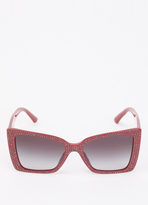 Jimmy Choo Butterfly zonnebril JC5001B - detail 2 rood