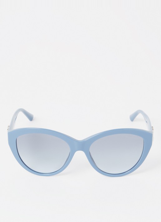 Jimmy Choo Cat Eye zonnebril JC5007 - detail 3 staalblauw