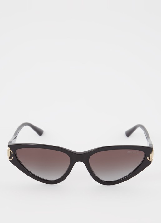 Jimmy Choo Cat Eye zonnebril JC5019 - detail zwart