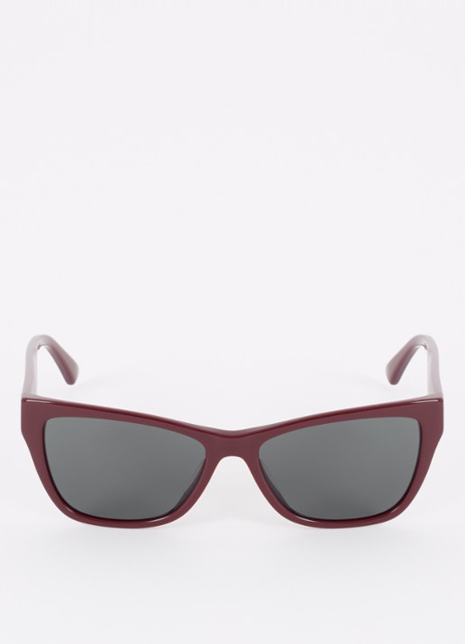 Jimmy Choo Cat Eye zonnebril JC5024HU - detail donkerrood