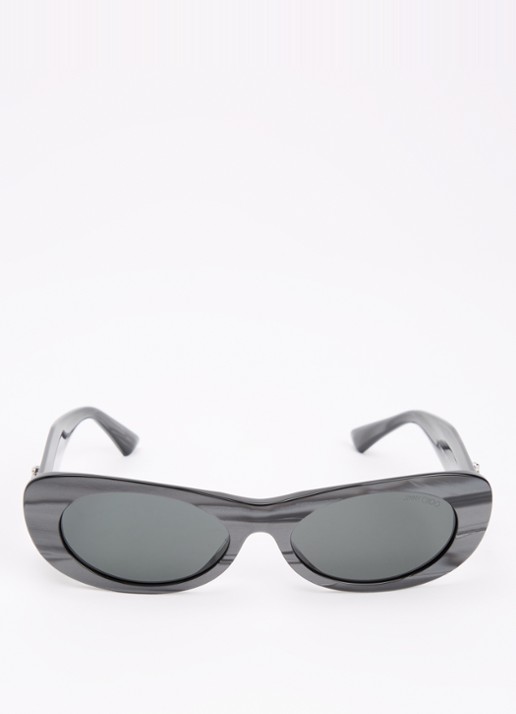Jimmy Choo Cat Eye zonnebril JC5038BU - detail antraciet