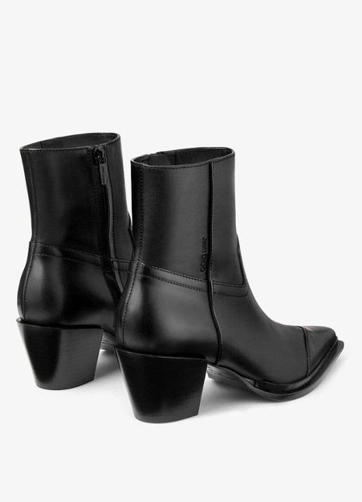 Jimmy Choo Cece enkellaars van kalfsleer 60 - detail 2 zwart