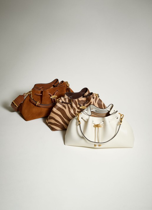 Jimmy Choo Cinch M schoudertas van kalfsleer - detail 5 wit