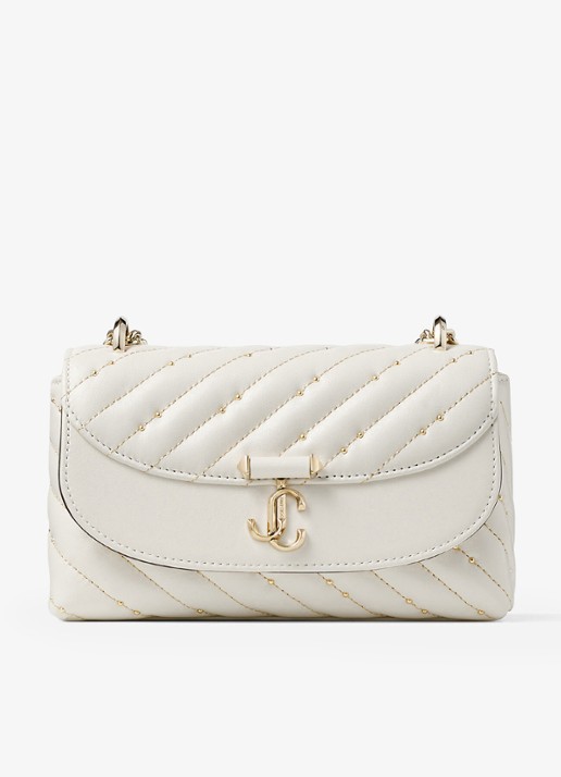 Jimmy Choo Curve S crossbodytas van lamsleer met studs