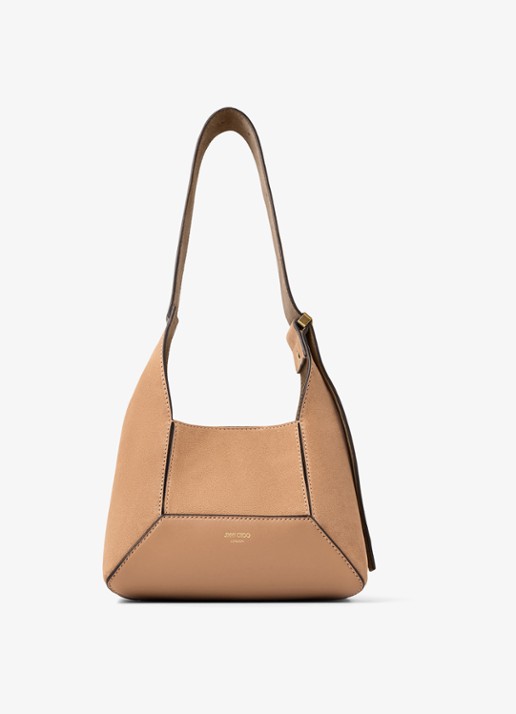 Jimmy Choo Diamond Hobo/M schoudertas van kalfssuède