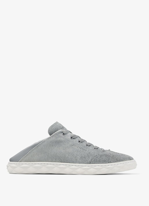 Jimmy Choo Diamond Light Flex/F sneaker met leren details - detail grijs