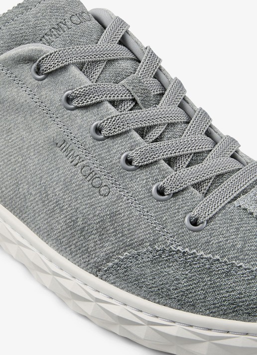Jimmy Choo Diamond Light Flex/F sneaker met leren details - detail 3 grijs