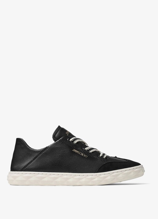 Jimmy Choo Diamond Light Flex/F sneaker van lamsleer met suède details