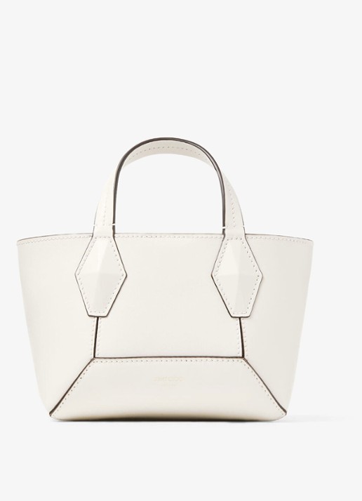 Jimmy Choo Diamond Tote/XS handtas van kalfsleer