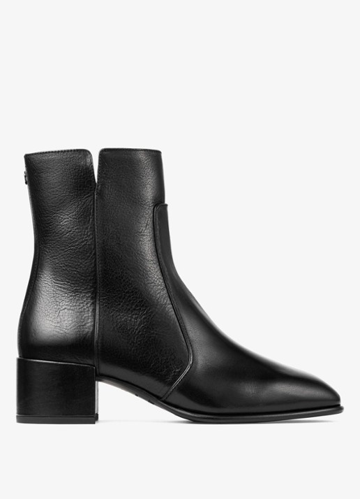 Jimmy Choo Eliot 45 enkellaarsje van leer