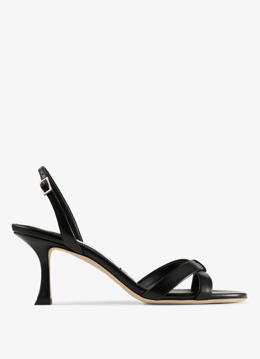 Jimmy Choo Elsy 70 sandalette van lamsleer