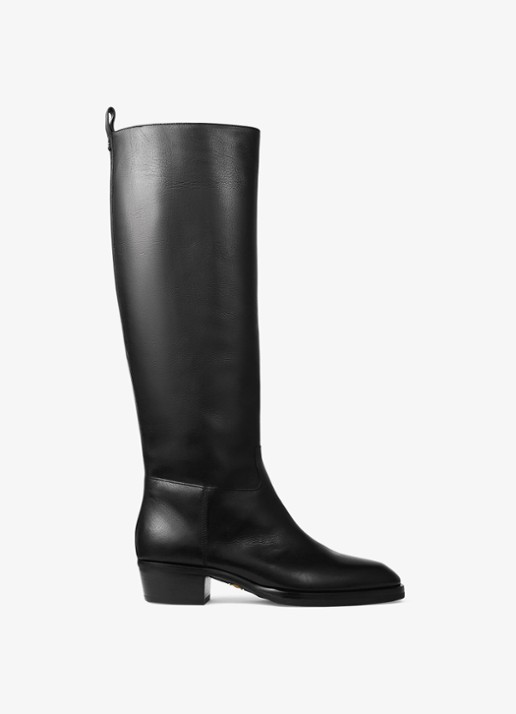 Jimmy Choo Mave 45 laars van leer