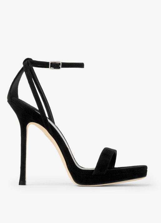 Jimmy Choo Moza/Pf 120 sandalette van geitensuède