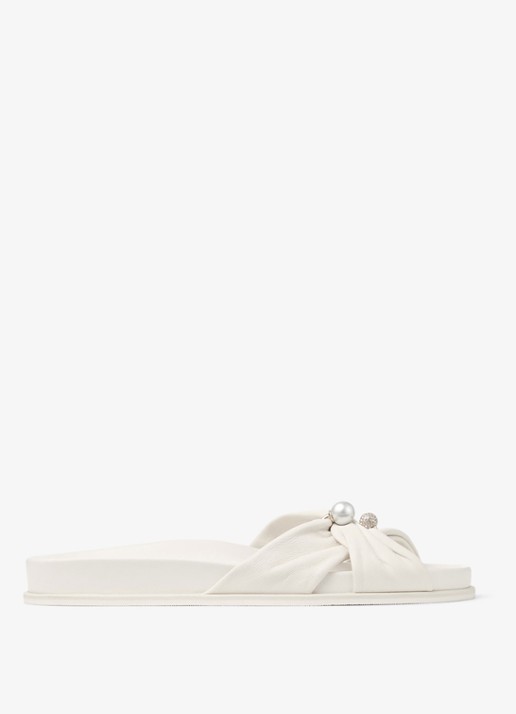 Jimmy Choo Rafi slipper van lamsleer