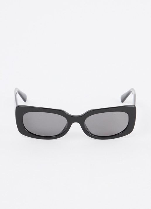 Jimmy Choo Retro zonnebril gepolariseerd JC5029U - detail 2 zwart