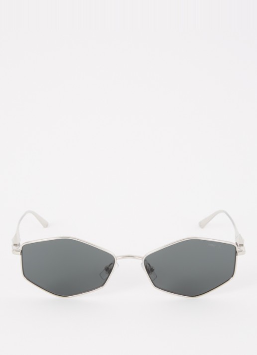 Jimmy Choo Retro zonnebril JC4017 - detail 2 zilver