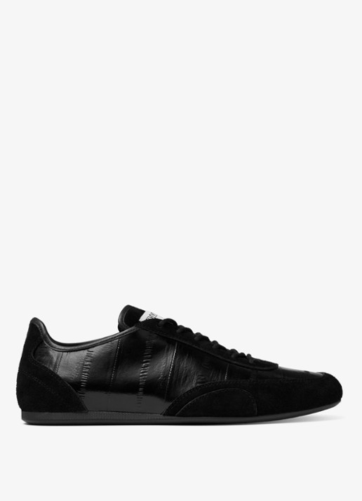 Jimmy Choo Sunny/F sneaker van leer met suède details
