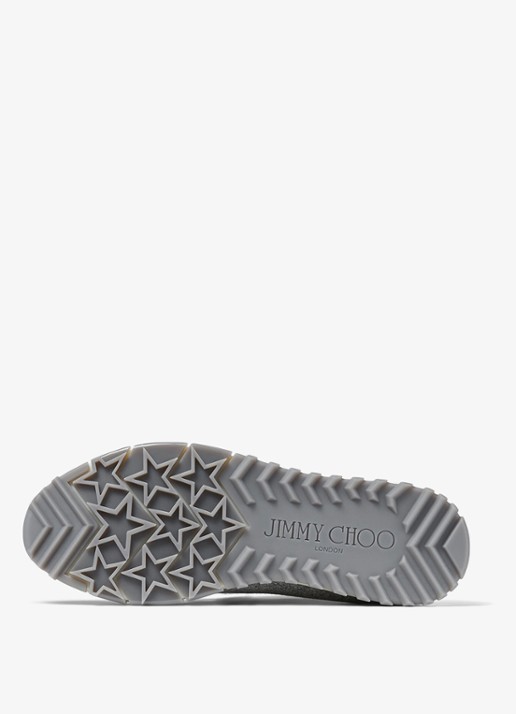 Jimmy Choo Veles sneaker in kasjmierblend - detail 3 grijsmele